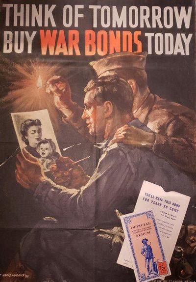 Historical Treasure Financing Wwii With War Bonds Features
