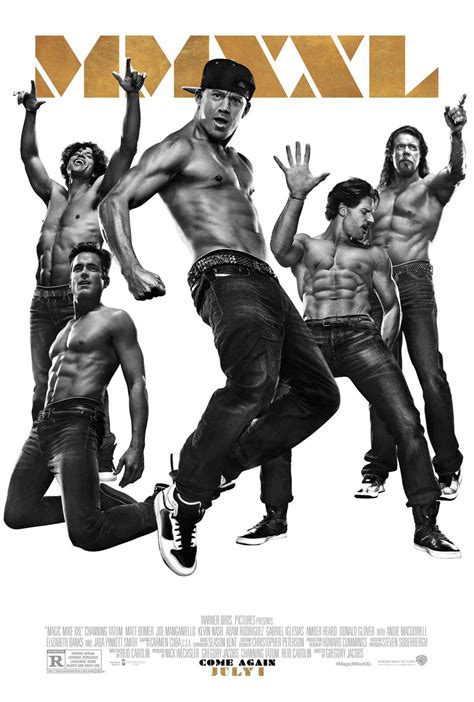 Photo New Magic Mike Xxl Movie Poster With 30 Pack Abs