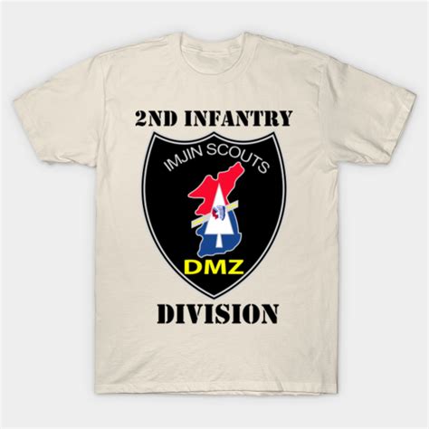 2nd Infantry Division Text 2nd Infantry Division Text Imjin T Shirt