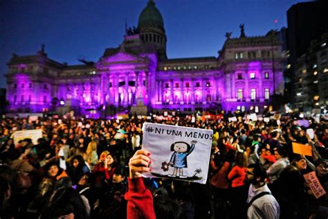 El 8m Y El Origen Del Movimiento Ni Una Menos En Argentina