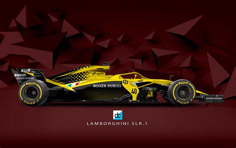 Lamborghini Racing F1 Team Concept Late Braking On Behance