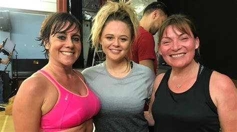 Emily Atack Gets Put Through Her Paces At Lorraines Favourite Dance