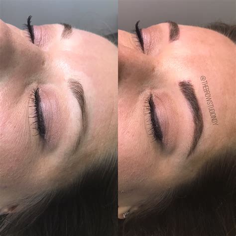 Microbladed Eyebrows Microblading The Brow Studio Zionsville