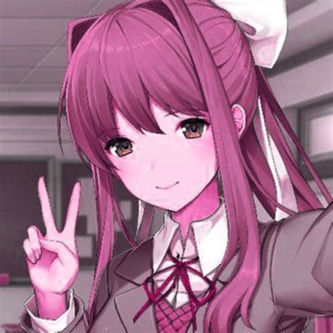 Monika Pfp Aesthetic