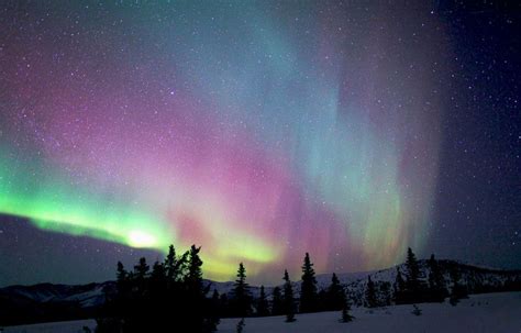 Image Result For Purple Northern Lights Natural Landmarks Nature