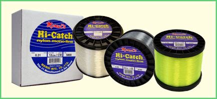 Tougher finish offers superior abrasion resistance for extreme conditions. Momoi's Hi-Catch Nylon Monofilament Line | Diamond Fishing
