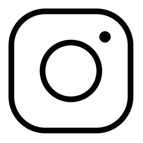 Instagram Line Icon 153563 Free Icons Library