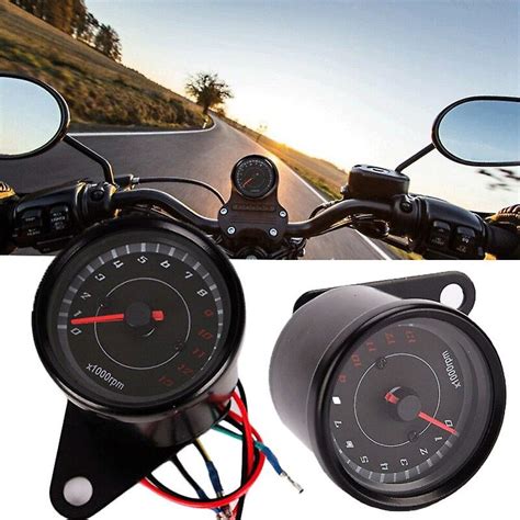 Universal Led Digital Backlight Motorcycle Odometer Speedometer
