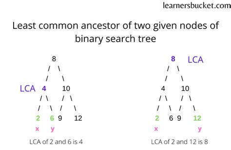 Learn How To Find The Least Common Ancestorlca Of Two Nodes Of A