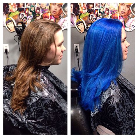 Pravana Vivids Blue And Neons Blue Bright Hair Colors Hair Makeover