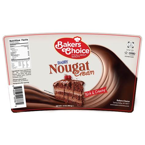 Nougat Cream Bakers Choice Premium Kosher Baking Ingredients