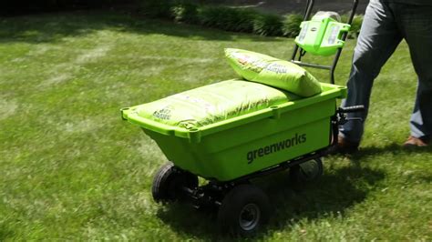 Greenworks G40gck2x 40v Garden Cart With 1x 2ah Batteries And Charger