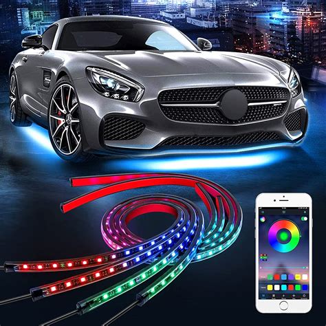 Led Underglow Car Light35and47 Inch 12v Exterior Car Underglow Led Strip