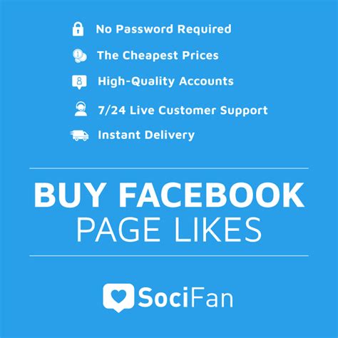 Buy Facebook Page Likes Real And Instant Delivery Socifan