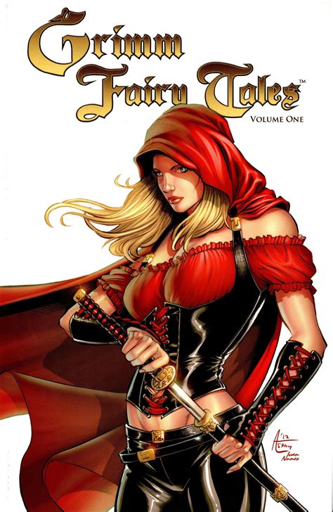 Grimm Fairy Tales Volume One Red Riding Hood Cover July 2012 Zenescope