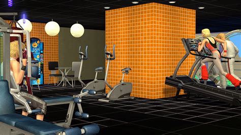 Mod The Sims Strata Gym No Cc Gym Strata Sims