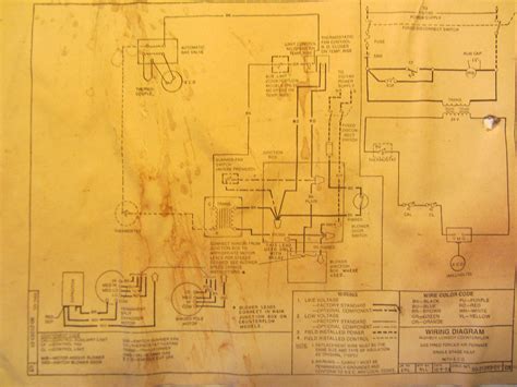 Ruud thermostat wiring diagram source: hvac - Add a c-wire to 25+ year old Rheem furnace - Home ...