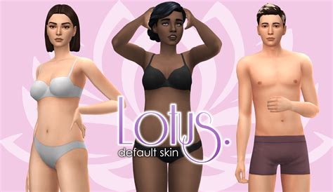 Sims 4 Lotus Default Skinblend Default Replacement Only MiCat Game