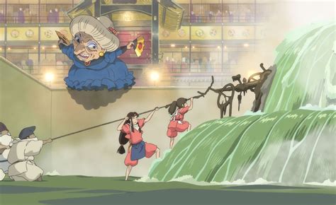 The Healing Of The River Spirit Scene In Spirited Away 2001 Has A