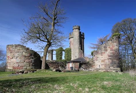The Ruined Castle Hagley Worcestershire The Folly Flaneuse