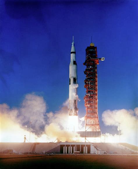 Apollo 8 Launch Photograph By Nasascience Photo Library Pixels