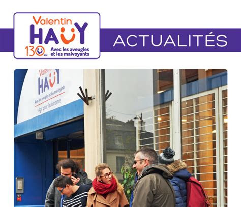 Valentin Haüy Actualités N°133 Association Valentin Haüy
