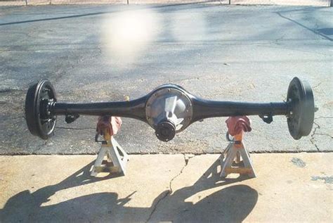Hybrid Rear End Using The Tube Type Axles In A Banjo Housing Mg