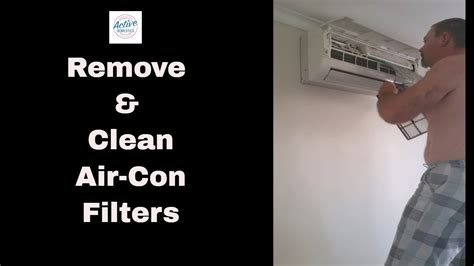 How To Remove The Filters For Cleaning A Panasonic Air Conditioner