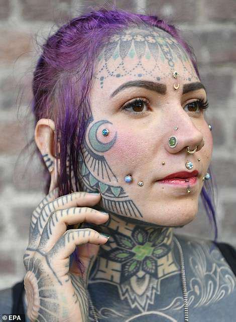 Pretty In Ink Skin Credible Art And Extreme Body Modifications On Show At London Tattoo
