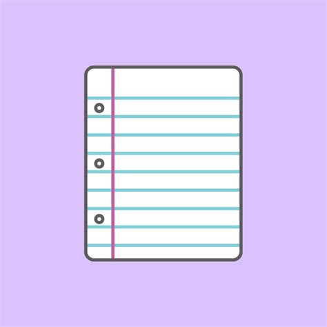 Notes Icon Aesthetic Light Purple Pic County