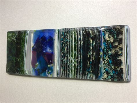 Fused Glass Strip Construction Elegant Fused Glass By Karen