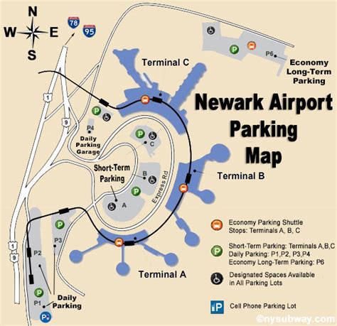 Newark Airport New York Map United States Map