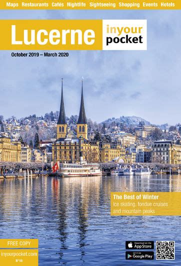 Lucerne City Guide In Your Pocket City Guides