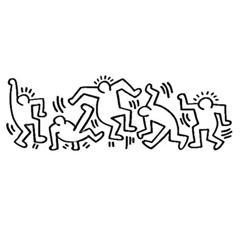 Keith Haring Printables Pinterest Keith haring