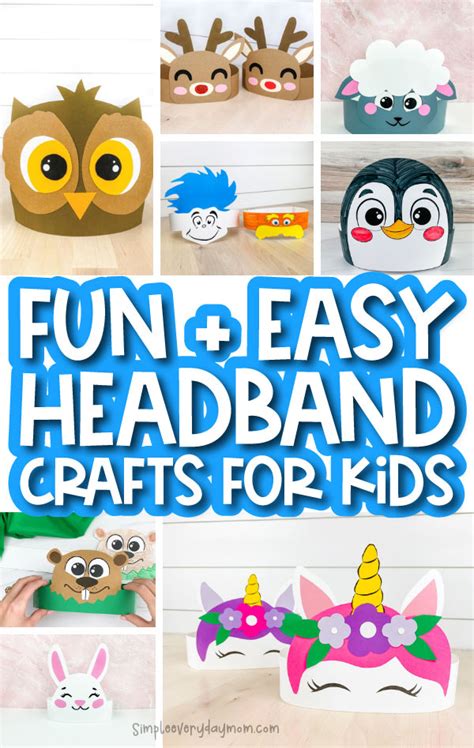 39 Awesome Headband Crafts For Kids Free Templates