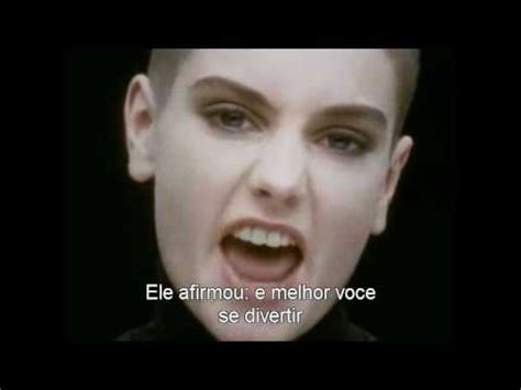 The music video features a closeup of sinéad o'connor's face as she sings and goes through different stages of emotions in tune with the lyrics. Sinead O'Connor-Nothing Compares To You-Legendado em ...