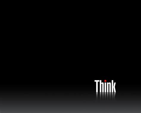 Free Download Lenovo Think Wallpapers Back Here Is The Black Lenovo