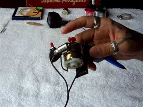 Why is my tattoo gun not working? Homemade tattoo gun (details) - YouTube