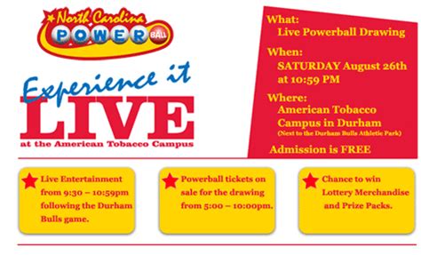If you're unable to catch the drawing live, head over to the numbers page to see the latest results, or use the ticket checker to find out if you have won a prize in recent draws. WRAL Set To Produce First NC Powerball Drawing | Capitol ...