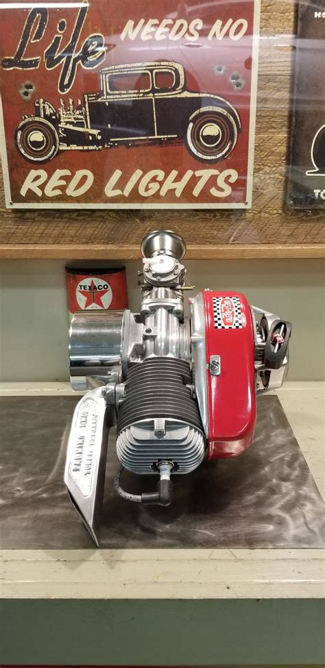 West Bend 580 Engines With Palmini Upgrades Light Red Texaco