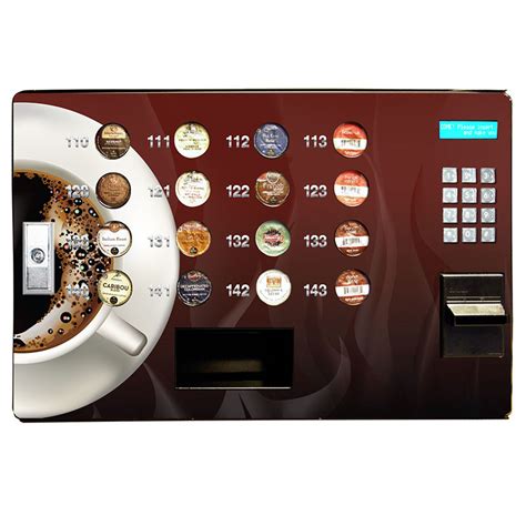 Maybe you would like to learn more about one of these? Seaga SS16 K-Cup Vending Machine with Credit Card Reader - Cashless Vending | CandyMachines.com