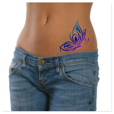 Temporary Tattoo Butterfly Waterproof Ultra Thin Realistic Etsy