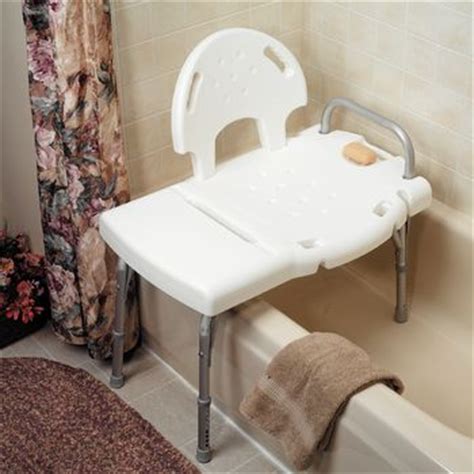 Tub mount swivel shower chair mounted eagle health alluring. Invacare Bathtub Transfer Bench - Item #6291