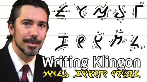 Writing Klingon Piqad Youtube