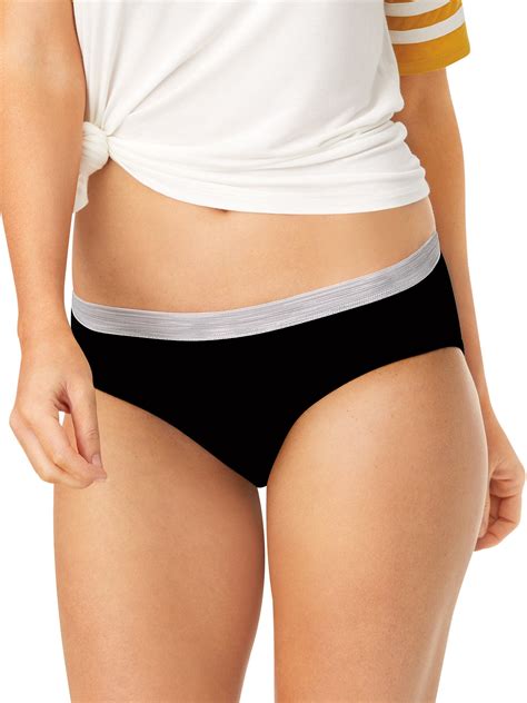 Hanes Hanes Womens Cotton Hipster Underwear 6 Pack