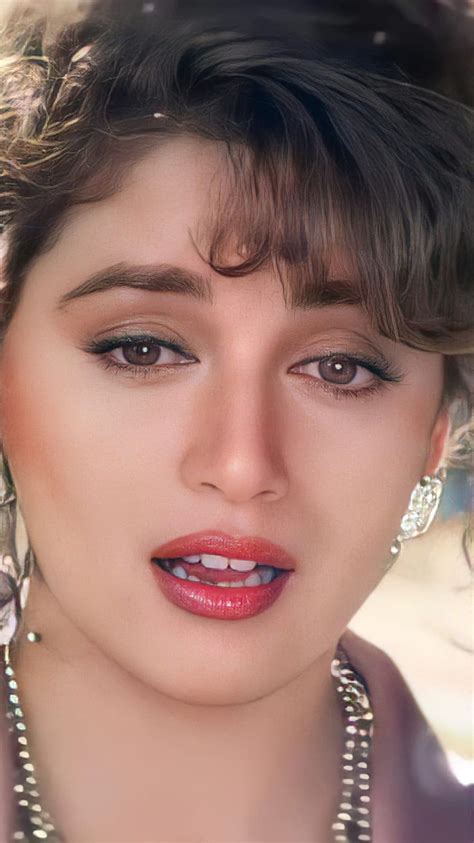 Madhuri Dixit Bollywood Actress Vintage Hd Phone Wallpaper Pxfuel