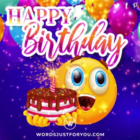 Animated Happy Birthday Gif Wordsjustforyou Com Original