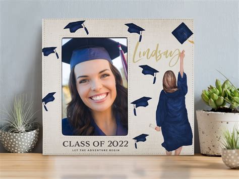 Custom Graduation Frame Personalized Graduation T For Her College