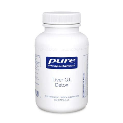 Pure Encapsulations Liver Gi Detox‡ The Madison Apothecary
