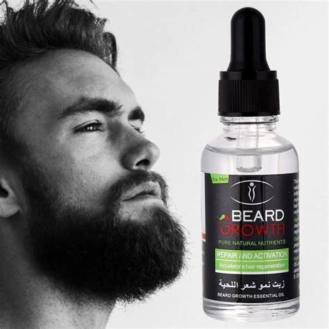 Men Beard Growth Enhancer Oil 100 Natural Organic Beard Wax Balm Products Leave In Conditioner